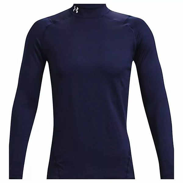 Under Armour® Poloshirt Under Armour Cold Gear Armour Fitted Mock Navy/Whit günstig online kaufen