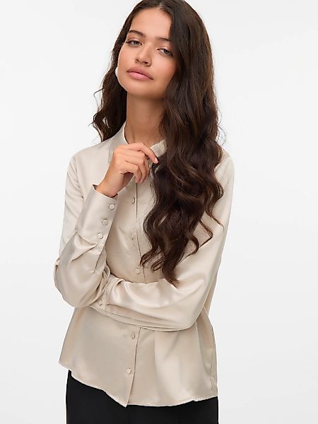 Vero Moda Langarmbluse "VMMERLE LS SHIRT WVN GA NOOS" günstig online kaufen