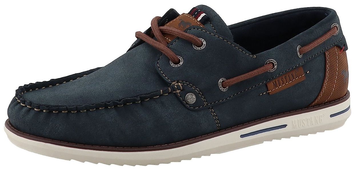 Mustang Shoes Orlando Bootsschuh Schnürschuh, Freizeitschuh mit modischen Ö günstig online kaufen