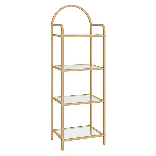 HZUANERI Regal Bücherregal aus gehärtetem Glas,schlankes günstig online kaufen