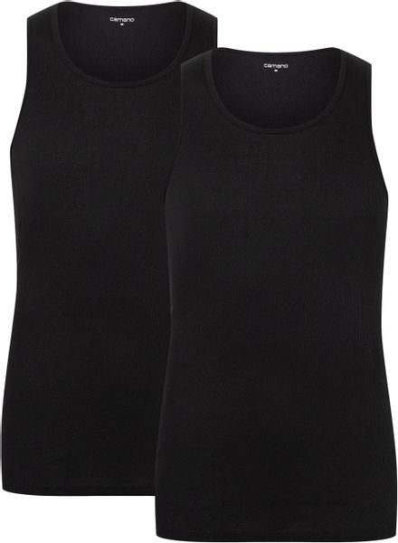 Camano Unterhemd "comfort" 2er Pack, mit tiefem Rundhals günstig online kaufen