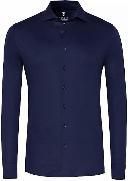 DESOTO Essential Hemd Hai Jersey Navy - Größe 45 günstig online kaufen