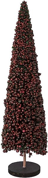 Creativ deco Dekobaum Weihnachtsdeko (1 St), auf hochwertiger Holzbase, mit günstig online kaufen