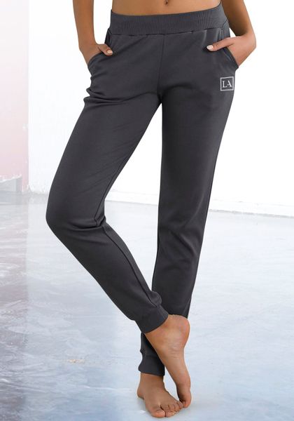 LASCANA ACTIVE Jogginghose in schmaler Form mit Bündchen günstig online kaufen