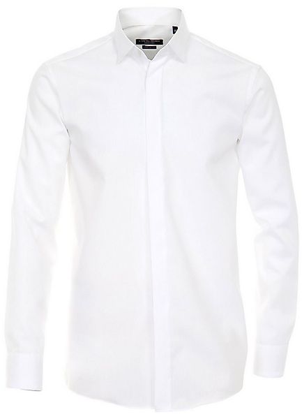 CASAMODA Smokinghemd Festliches Hochzeitshemd Herren Hemd Langarm Kläppchen günstig online kaufen