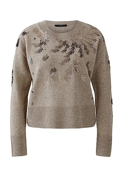 Oui Rundhalspullover günstig online kaufen