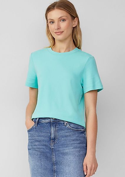 s.Oliver Kurzarmshirt T-Shirt Verkürztes T-Shirt aus günstig online kaufen