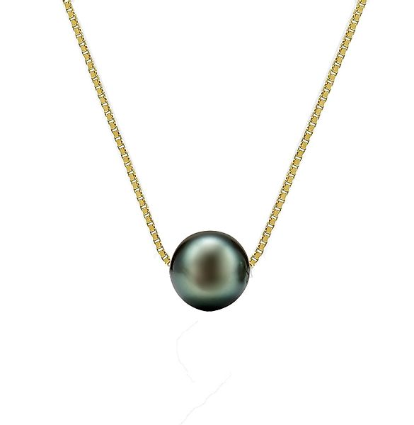 Edellis Kette mit Anhänger Tahiti-Zuchtperlen Halskette günstig online kaufen