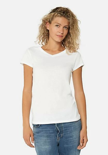 DANISH ENDURANCE T-Shirt Basic V-Neck Damen (2er-Pack) aus Modal & Baumwoll günstig online kaufen