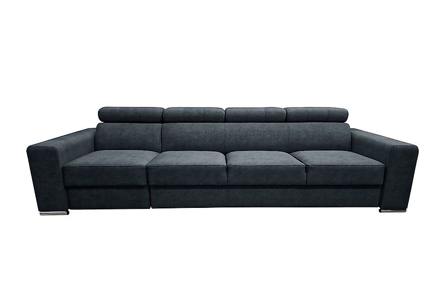 Deine Möbel 24 Sofa Couch 3-Sitzer / 4-Sitzer ELMO, mit Schlaffunktion günstig online kaufen