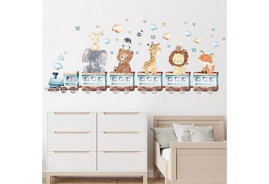 Montegoni Wandsticker Tiere Wandsticker für Kinderzimmer Dekoration, Wandau günstig online kaufen