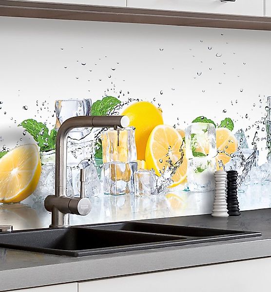 MyMaxxi Küchenrückwand Küchenrückwand selbstklebend Zitrone Spritzschutz günstig online kaufen