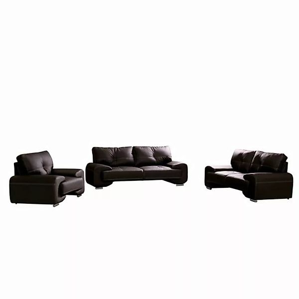 MOEBLO Sofa Couchgarnitur Florida Lux 3+2+1, Wohnzimmergarnitur 3+2+1 Dreis günstig online kaufen