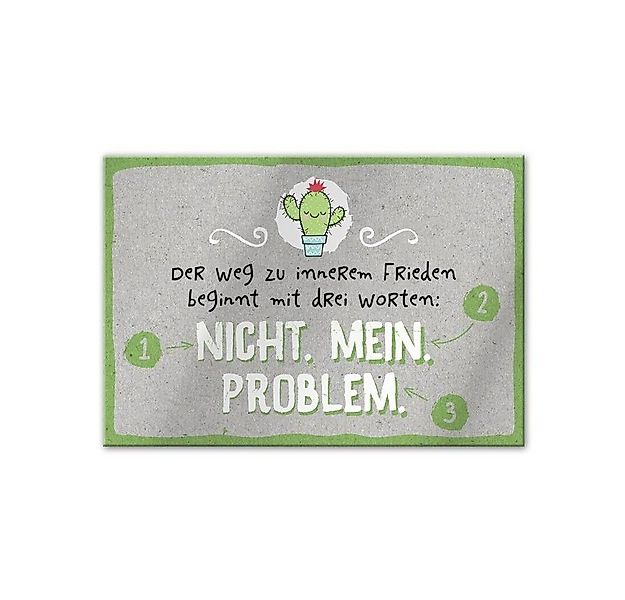 Sheepworld Dekofigur Magnet - mit Umschlag - Problem - ca. 8,2 x 6 cm günstig online kaufen