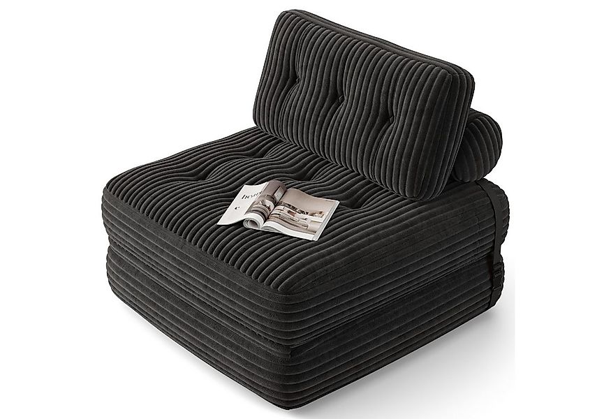 Bealife 1,5-Sitzer Klappbares Sofa, Relaxsessel Indoor-Lazy günstig online kaufen