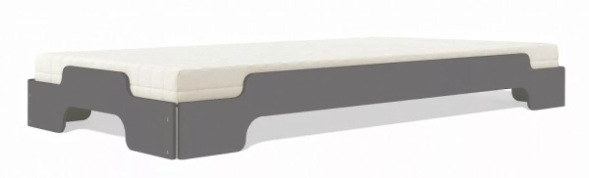 Stapelliege KLASSIK - Farbig anthrazitgrau RAL 4500 90 x 200 cm günstig online kaufen