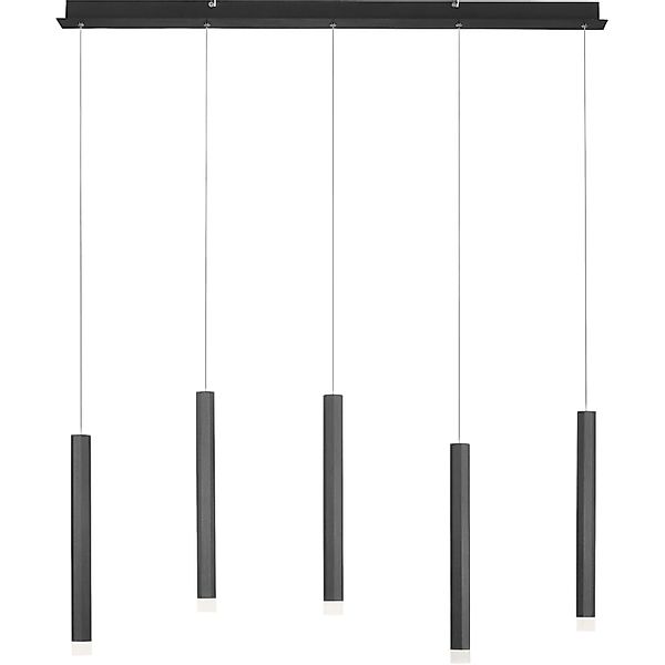 JUST LIGHT Pendelleuchte »BRUNO«, 5 flammig, Leuchtmittel LED-Board   LED f günstig online kaufen