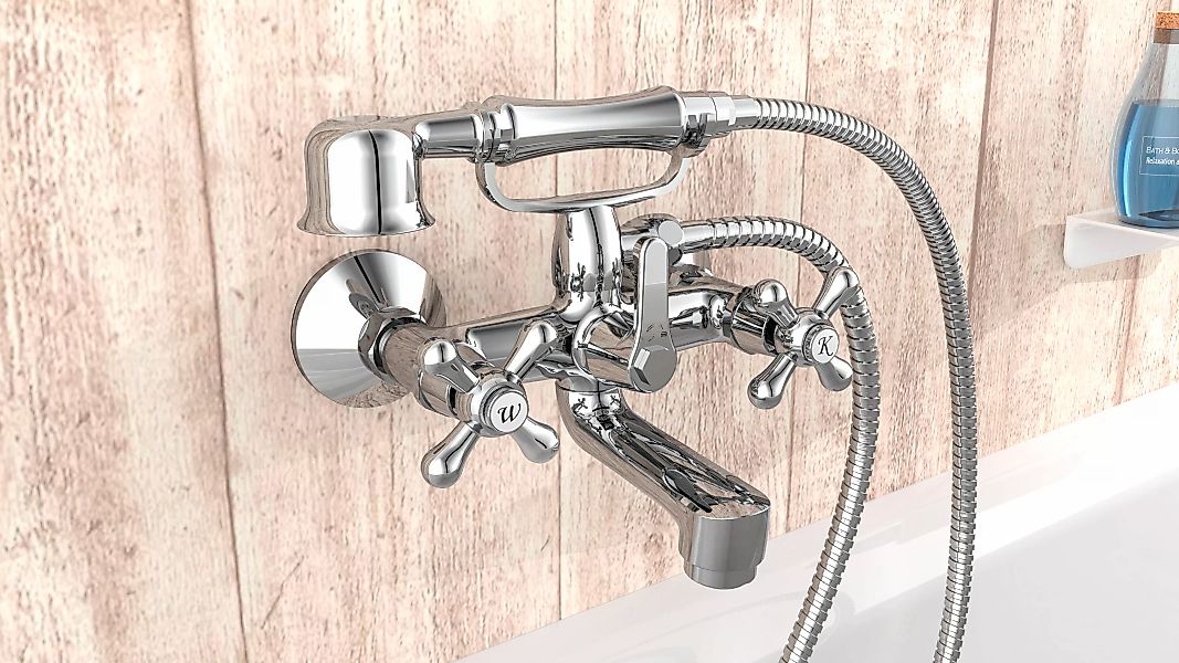 Schütte Wannenarmatur Elk (Set) Mischbatterie Badewanne, günstig online kaufen