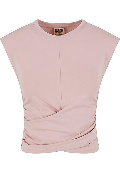 URBAN CLASSICS T-Shirt Urban Classics Ladies Cropped Wrapped Top (1-tlg) günstig online kaufen