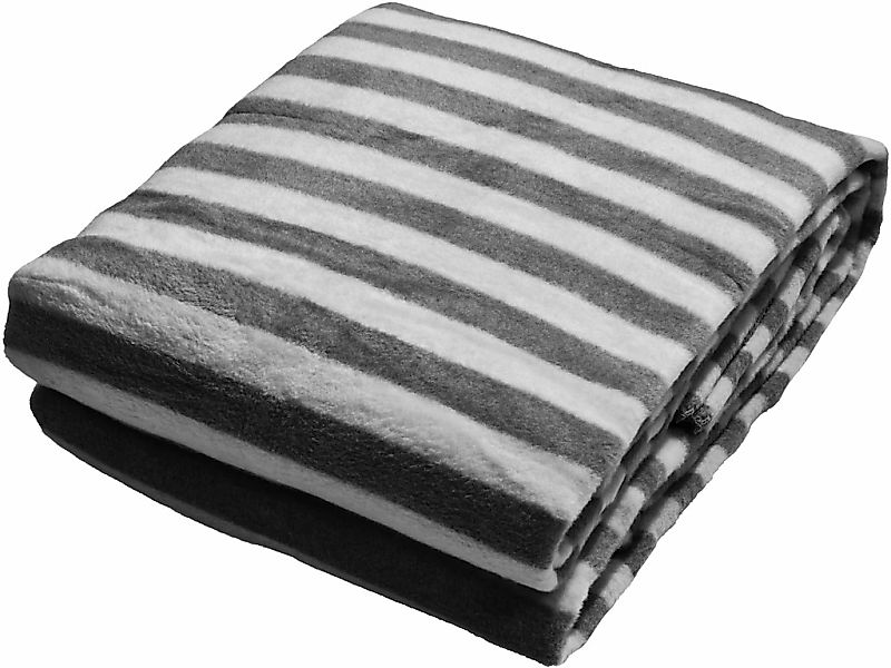 done. Wohndecke "Stripes320" Wohndecke mit einfassender Ziernaht, Kuschelde günstig online kaufen
