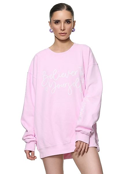 Worldclassca Sweatshirt Worldclassca Oversized Sweatshirt BELIVE günstig online kaufen