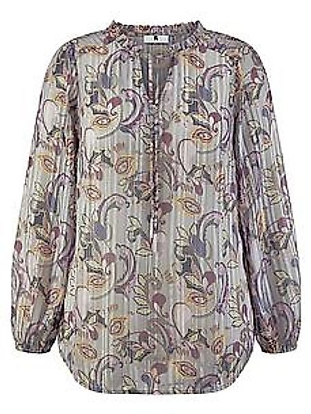 Bluse zum Schlupfen Emilia Lay grau günstig online kaufen