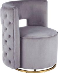Kayoom Sessel "Drehsessel Beverly 125, drehbar, Gestell aus Eisen,samtige O günstig online kaufen