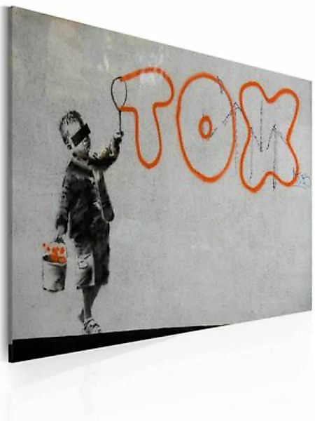 artgeist Wandbild Graffiti Tapete (Banksy) mehrfarbig Gr. 60 x 40 günstig online kaufen