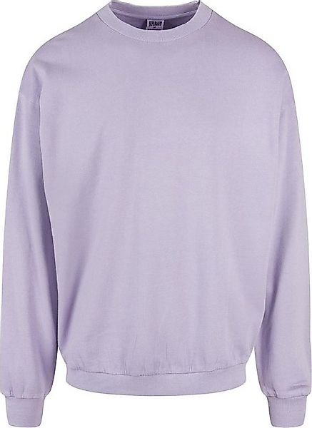 URBAN CLASSICS Rundhalspullover Urban Classics Herren Pigment Dyed Crew Nec günstig online kaufen