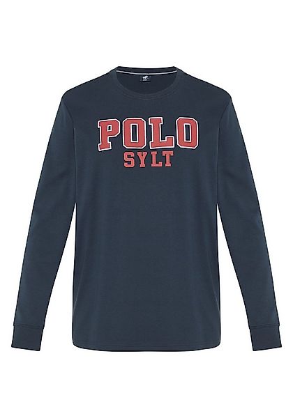 Polo Sylt Sweatshirt mit Label-Print- und -Stickerei günstig online kaufen
