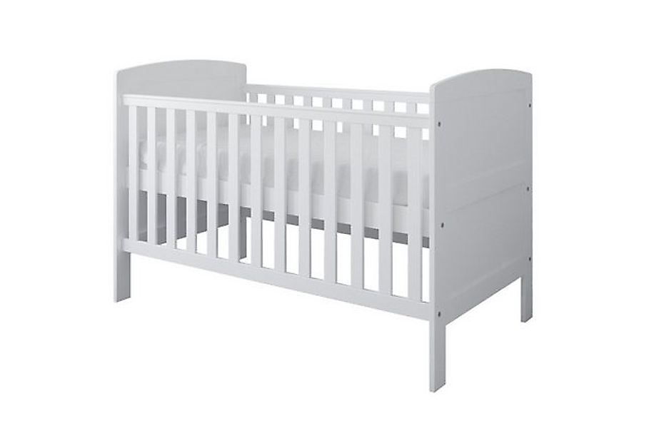 Kids Collective Babybett Kinderbett 70x140 cm mit Matratze umbaubares Gitte günstig online kaufen