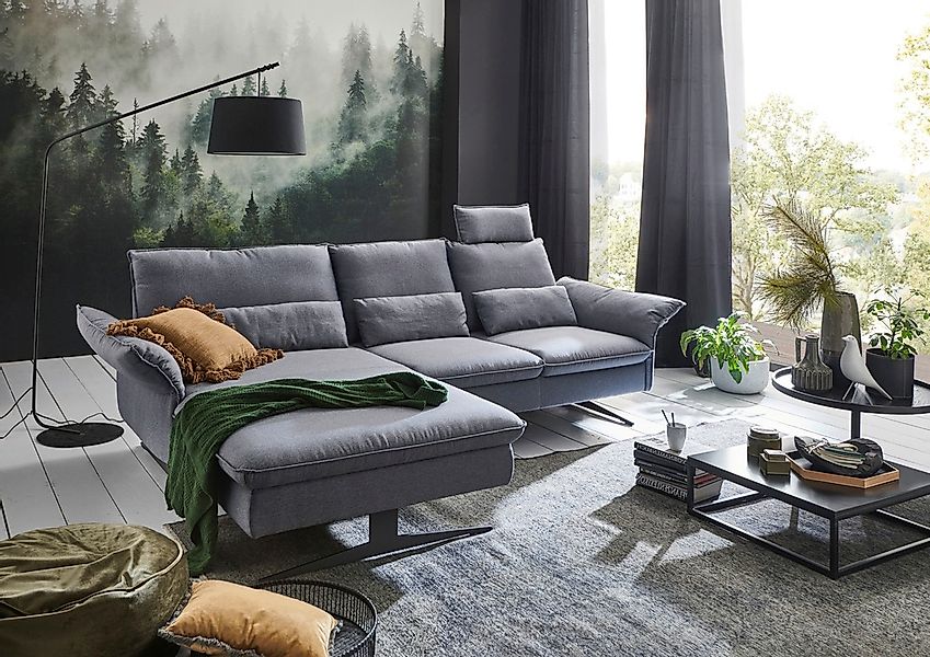 3C Carina Ecksofa »Haya modernes Funktionssofa, Tonnentaschen-Federkern, L- günstig online kaufen