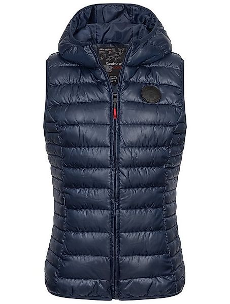 Geographical Norway Steppweste Stepp weste Kapuze Übergangs Herbst Winter W günstig online kaufen