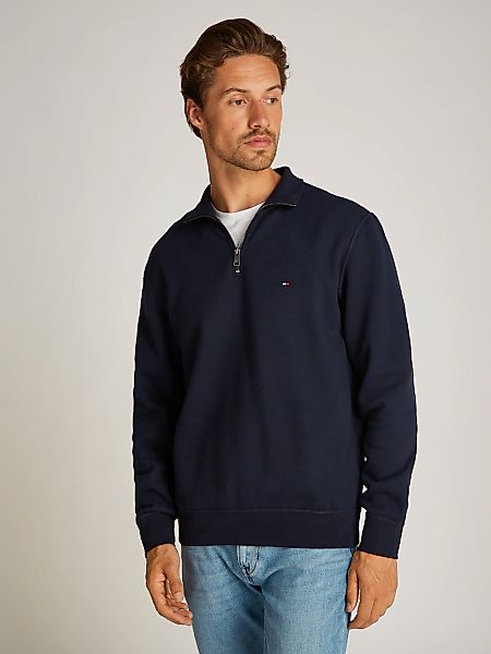 Tommy Hilfiger "ESSENTIAL FLEECE 1/4 ZIP", mit Stehkragen günstig online kaufen