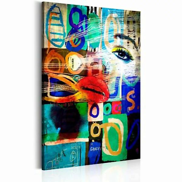 artgeist Wandbild Kuss der Moderne mehrfarbig Gr. 40 x 60 günstig online kaufen