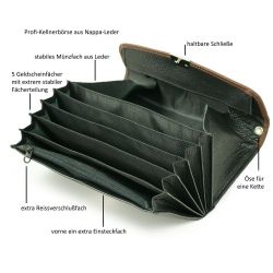 Hamosons Kellnerbörse Profi Kellnerbörse / Kellnergeldbeutel günstig online kaufen