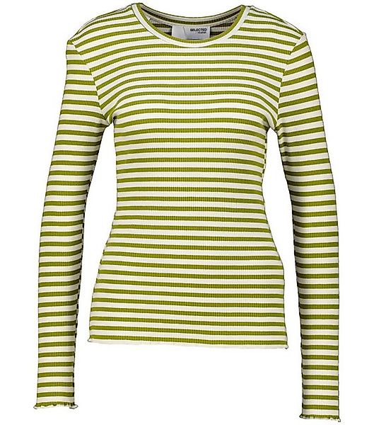 SELECTED FEMME T-Shirt Damen Longsleeve ANNA Slim Fit (1-tlg) günstig online kaufen