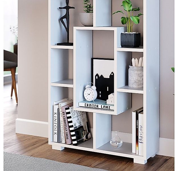 Vicco Raumteiler Domus, Weiß, 60 x 90 cm 7 Fächer günstig online kaufen