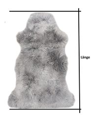 Wohndecke walexo Lammfell Teppich Naturfell Schaffell günstig online kaufen