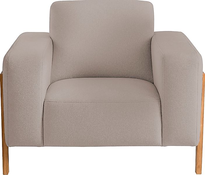 exxpo - sofa fashion Sessel »Starr, Loungesessel«, im Scandinavian Design, günstig online kaufen