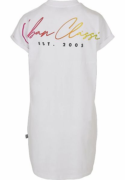 URBAN CLASSICS Shirtkleid "Urban Classics Damen Ladies Rainbow Tee Dress" 1 günstig online kaufen