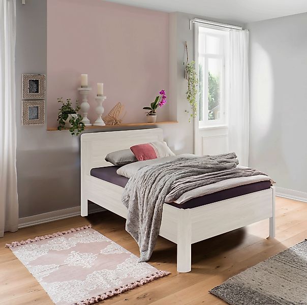 WIEMANN Holzbett "Bern, Bettgestell, Bettrahmen, für Schlafzimmer", (4-fach günstig online kaufen