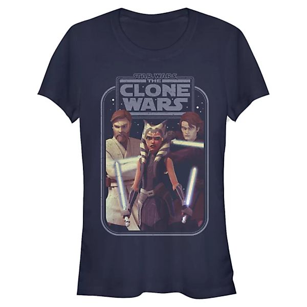 Star Wars - The Clone Wars - Gruppe Hero - Frauen T-Shirt günstig online kaufen