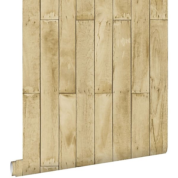 ESTAhome Tapete Holzoptik Beige und Braun 53 cm x 10.05 m günstig online kaufen