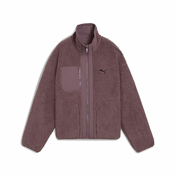 PUMA Wendejacke "REVERSIBLE HYBRID SHERPA JACKET", ohne Kapuze günstig online kaufen