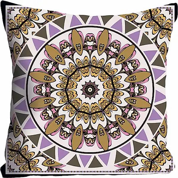 queence Dekokissen »»Mandala«,«, Kissenhülle ohne Füllung, 1 Stück günstig online kaufen