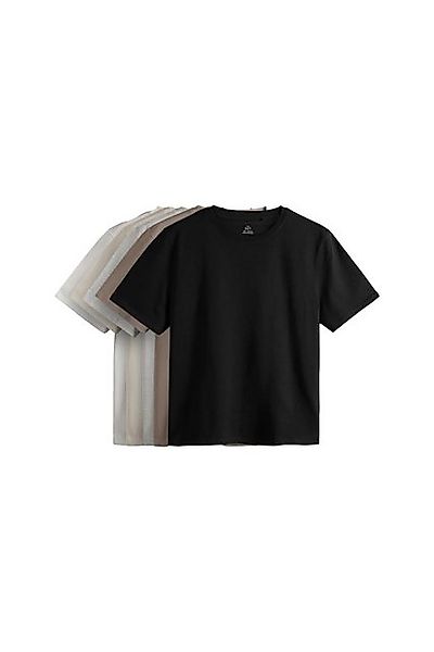 The Set T-Shirt 5er-Pack The Set Relaxed Fit T-Shirts Baumwolle (5-tlg) günstig online kaufen