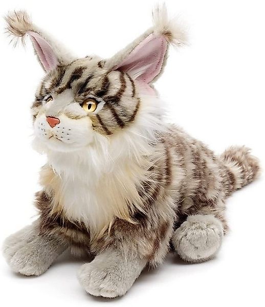 Uni-Toys Kuscheltier Maine-Coon-Katze (grau oder braun) - 27 cm (Höhe) - Pl günstig online kaufen