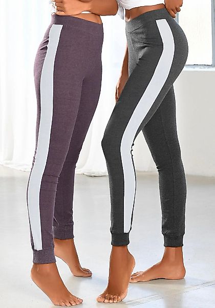 Arizona Leggings mit breitem Streifen günstig online kaufen
