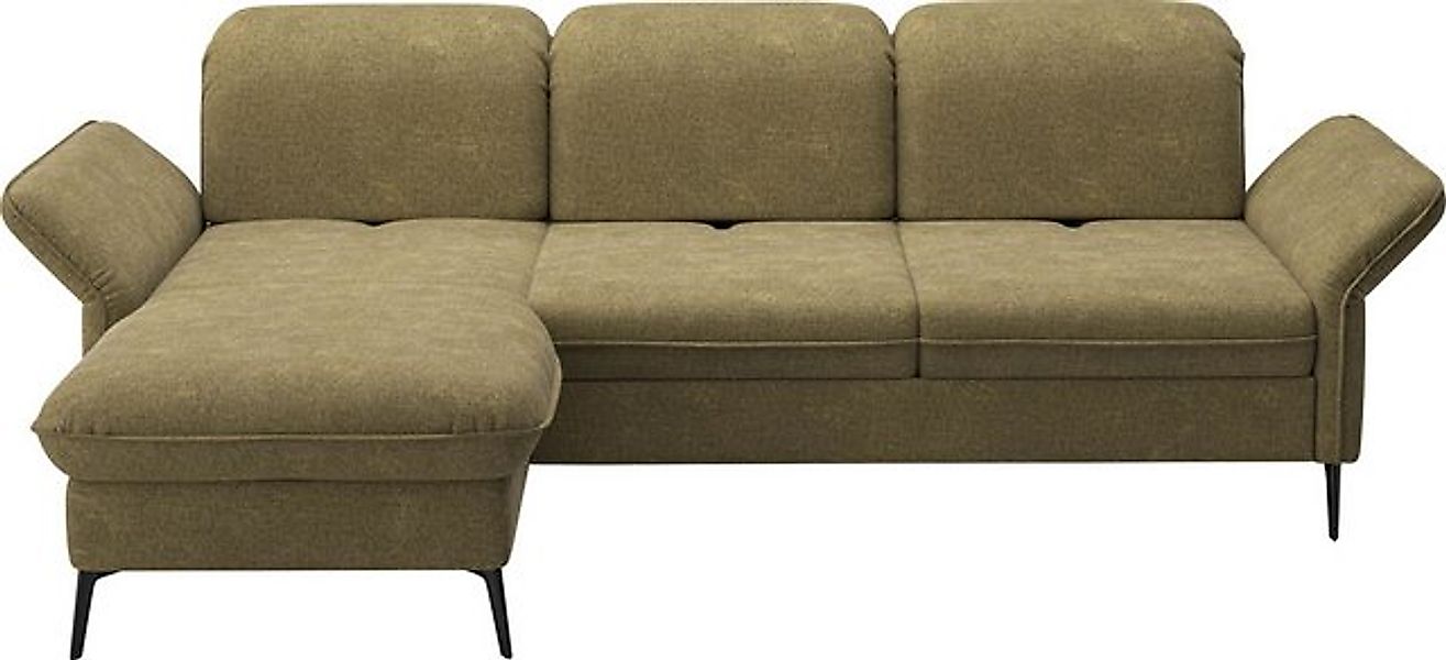 sit&more Ecksofa Emely, mit Sitztiefenverstellung optional mit Bettfunktion günstig online kaufen